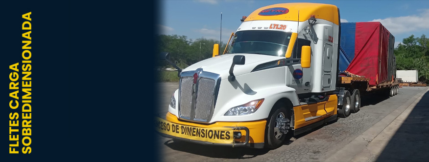 Fletes carga sobredimensionada México TransNeyno